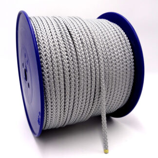 Geflochtenes Silberrosa (pro Spule)