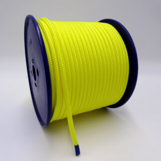 Geflochtenes Seil gelb (pro Spule)